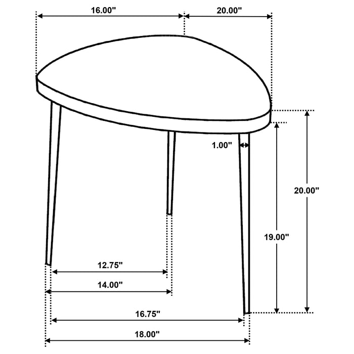 Odessa Coffee Table Sets - Visions in Furniture (La Mirada, CA)