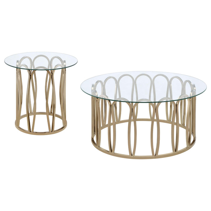 Monett Coffee Table Sets - Visions in Furniture (La Mirada, CA)