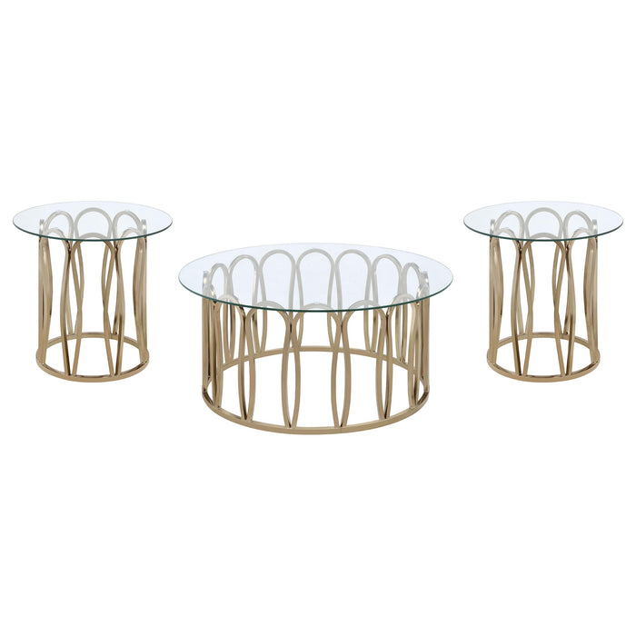 Monett Coffee Table Sets - Visions in Furniture (La Mirada, CA)