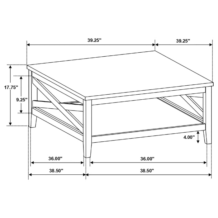 Hollis Coffee Table Sets - Visions in Furniture (La Mirada, CA)