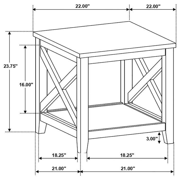 Hollis Coffee Table Sets - Visions in Furniture (La Mirada, CA)
