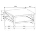 Hollis Coffee Table Sets - Visions in Furniture (La Mirada, CA)