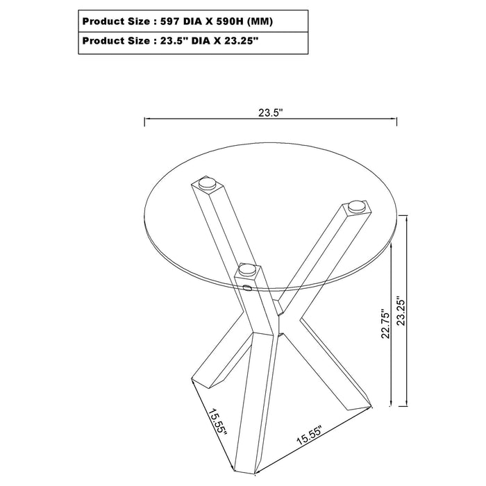 Kenzie End & Side Tables - Visions in Furniture (La Mirada, CA)