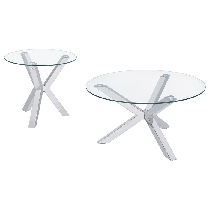 Kenzie Coffee Table Sets - Visions in Furniture (La Mirada, CA)