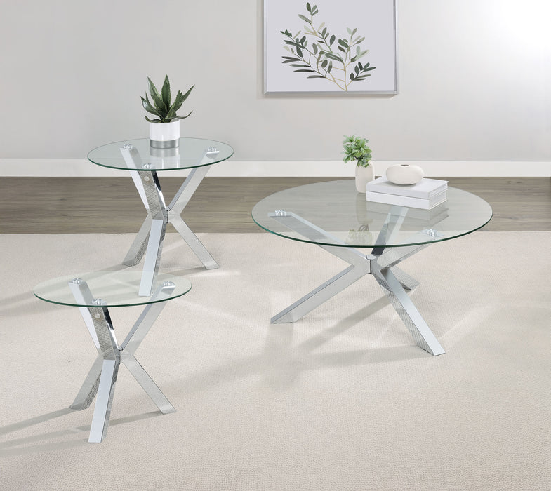 Kenzie Coffee Table Sets - Visions in Furniture (La Mirada, CA)