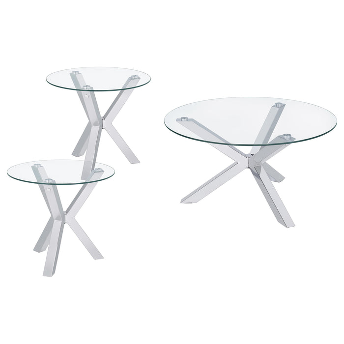 Kenzie Coffee Table Sets - Visions in Furniture (La Mirada, CA)