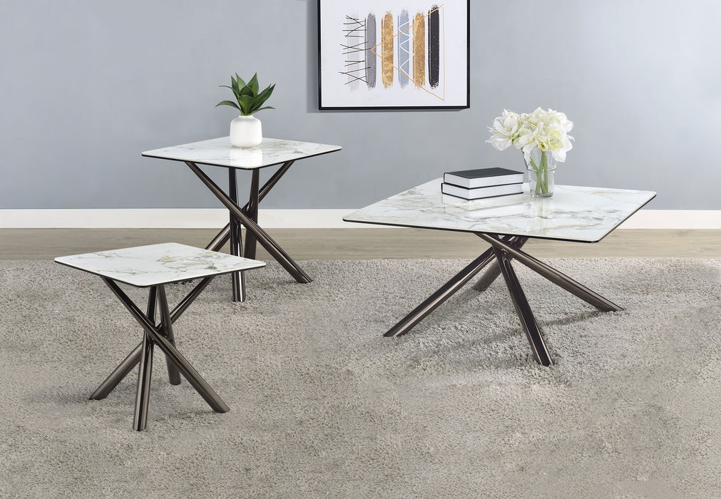 Carvell Coffee Table Sets - Visions in Furniture (La Mirada, CA)