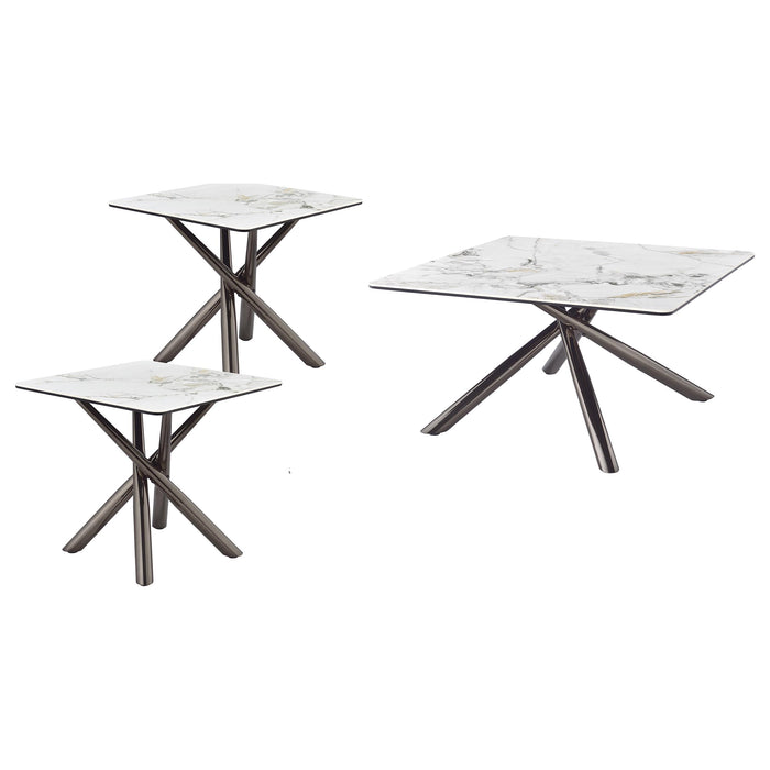 Carvell Coffee Table Sets - Visions in Furniture (La Mirada, CA)