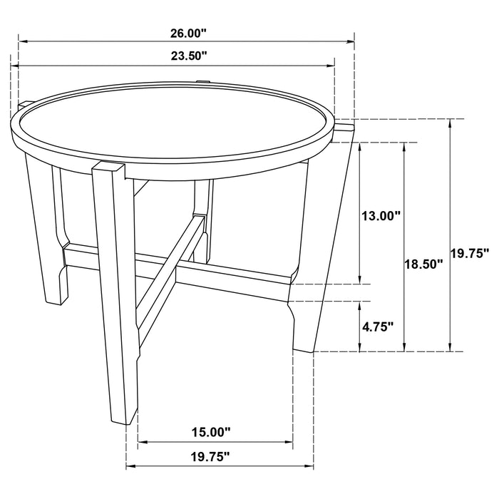 Cota End & Side Table - Visions in Furniture (La Mirada, CA)