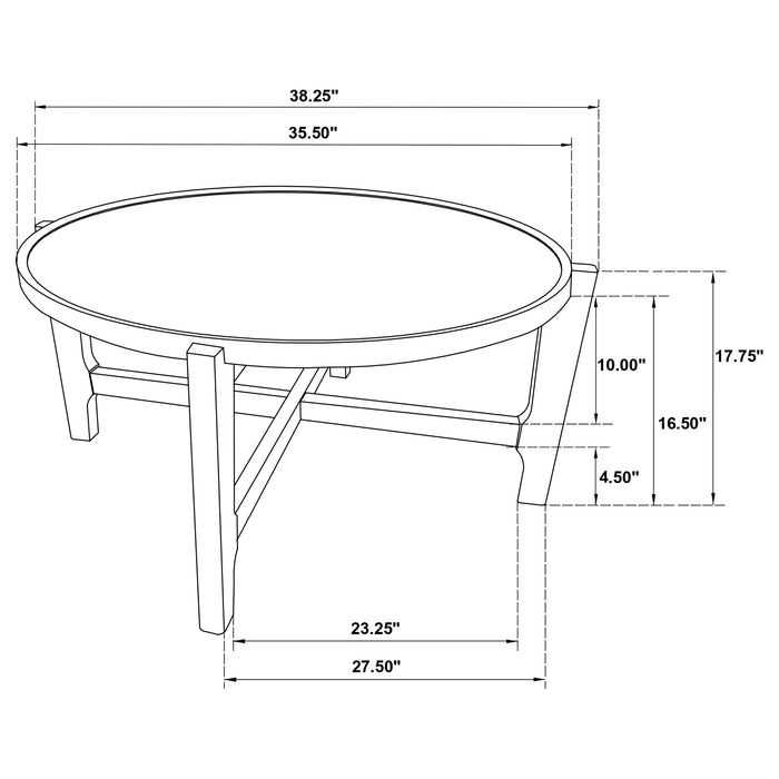 Cota Coffee Table - Visions in Furniture (La Mirada, CA)