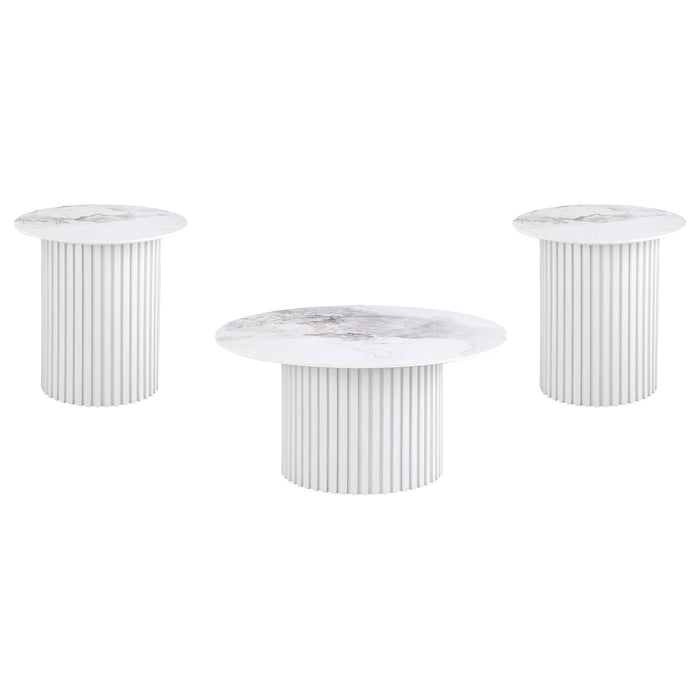 Rowena Coffee Table Sets - Visions in Furniture (La Mirada, CA)