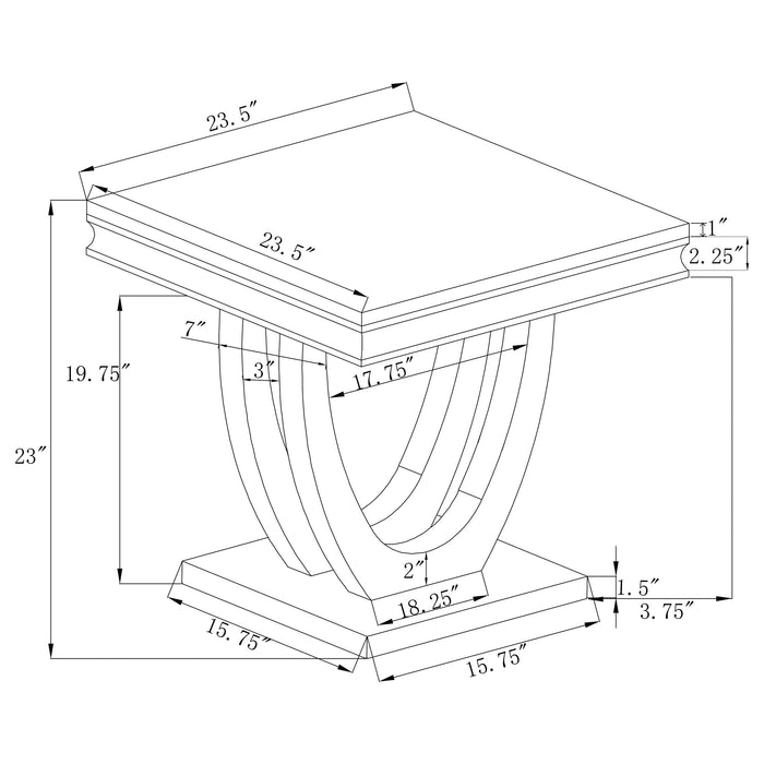 Kerwin Coffee Table Sets - Visions in Furniture (La Mirada, CA)