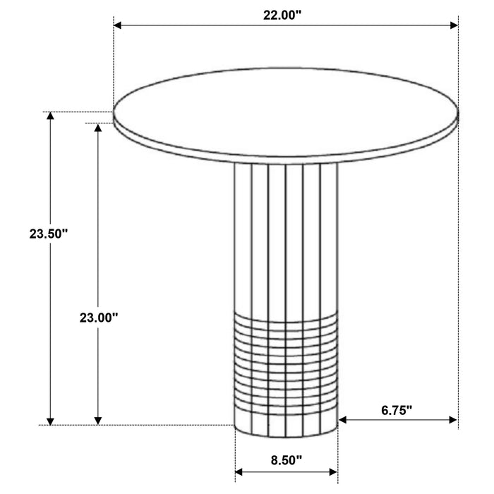 Astoria End & Side Table - Visions in Furniture (La Mirada, CA)