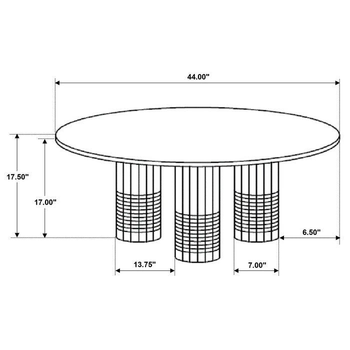 Astoria Coffee Table - Visions in Furniture (La Mirada, CA)