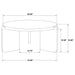 Cordova Coffee Table Sets - Visions in Furniture (La Mirada, CA)