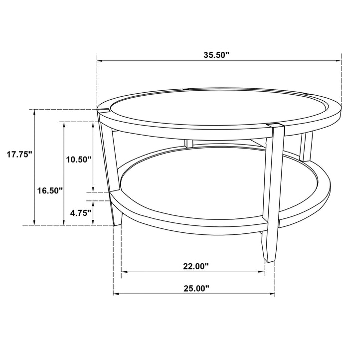 Camillo Coffee Table Sets - Visions in Furniture (La Mirada, CA)