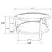 Camillo Coffee Table Sets - Visions in Furniture (La Mirada, CA)