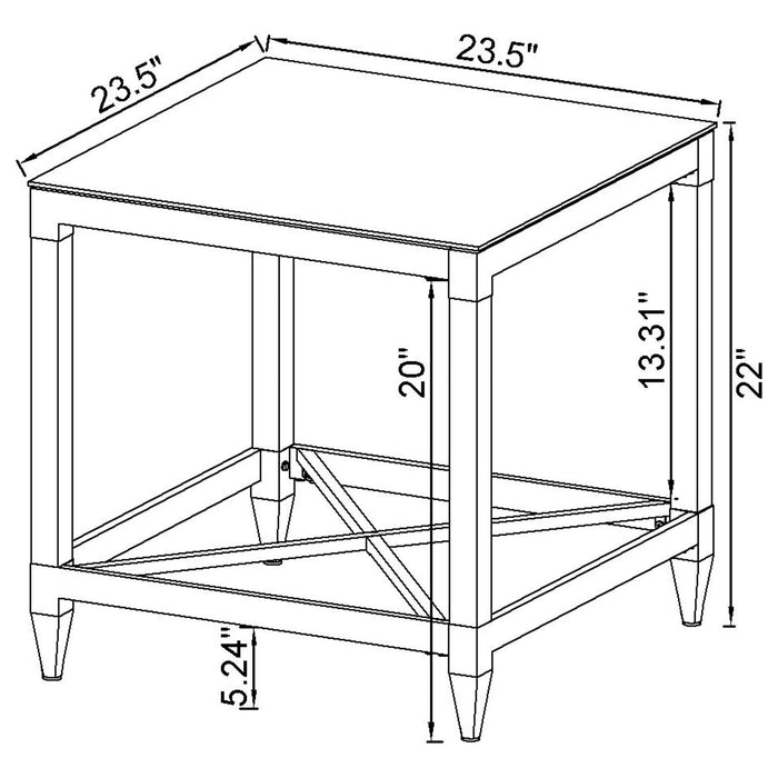 Lindley Coffee Table Sets - Visions in Furniture (La Mirada, CA)