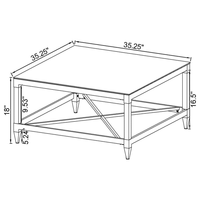 Lindley Coffee Table Sets - Visions in Furniture (La Mirada, CA)