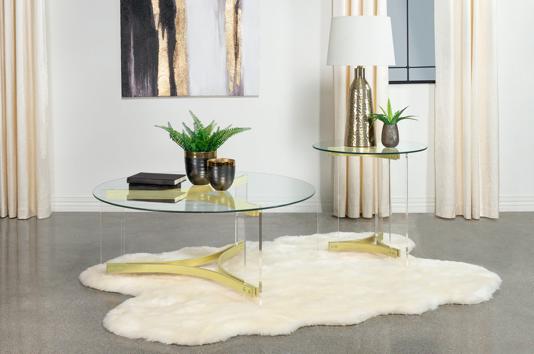 Janessa Coffee Table Sets - Visions in Furniture (La Mirada, CA)