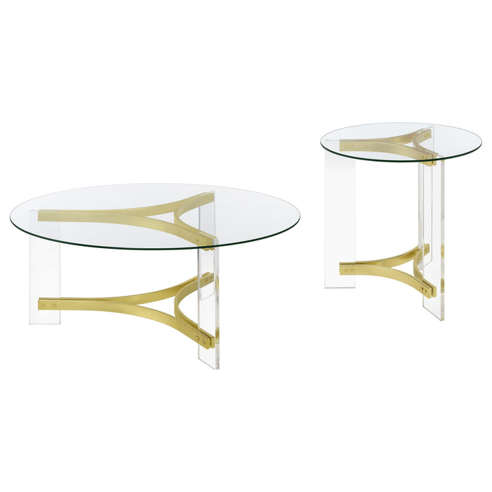 Janessa Coffee Table Sets - Visions in Furniture (La Mirada, CA)