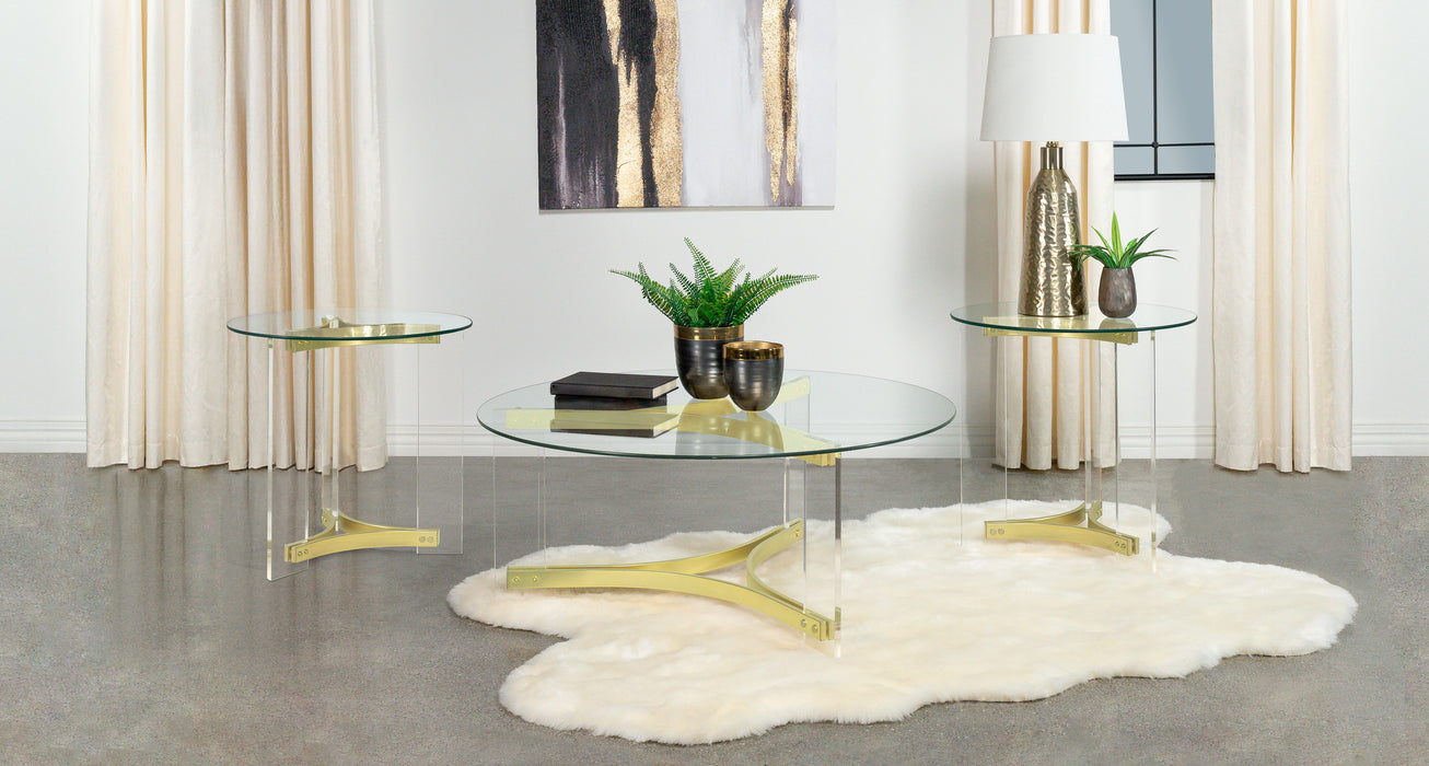Janessa Coffee Table Sets - Visions in Furniture (La Mirada, CA)