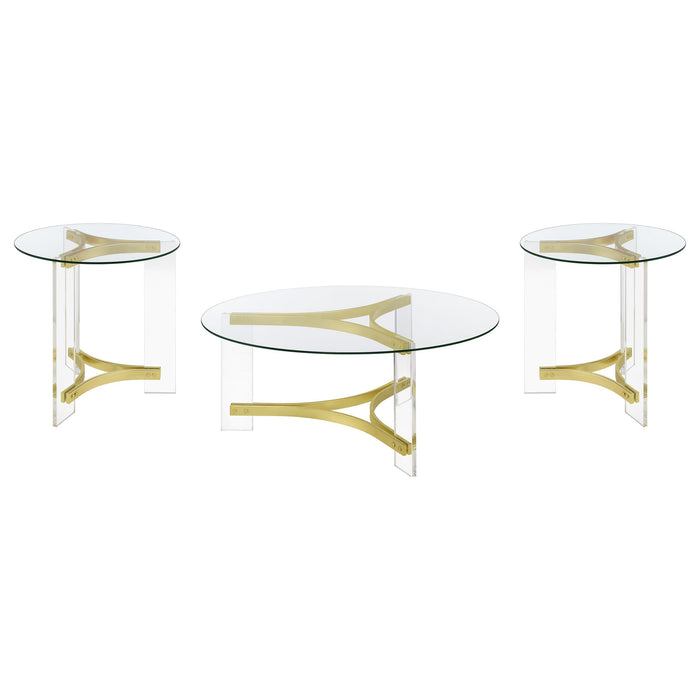 Janessa Coffee Table Sets - Visions in Furniture (La Mirada, CA)