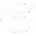 Jenny End & Side Table - Visions in Furniture (La Mirada, CA)