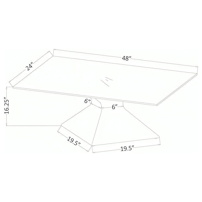 Jenny Coffee Table - Visions in Furniture (La Mirada, CA)