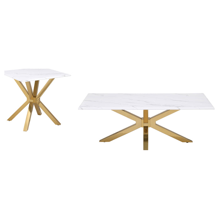 Visalia Coffee Table Sets - Visions in Furniture (La Mirada, CA)