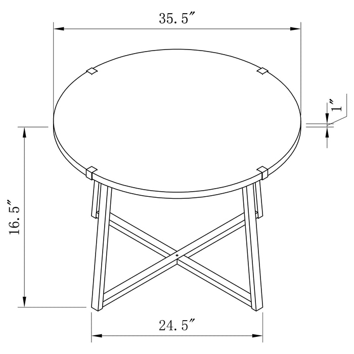 Marcus Coffee Table Sets - Visions in Furniture (La Mirada, CA)