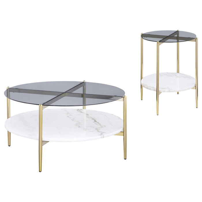 Jonelle Coffee Table Sets - Visions in Furniture (La Mirada, CA)