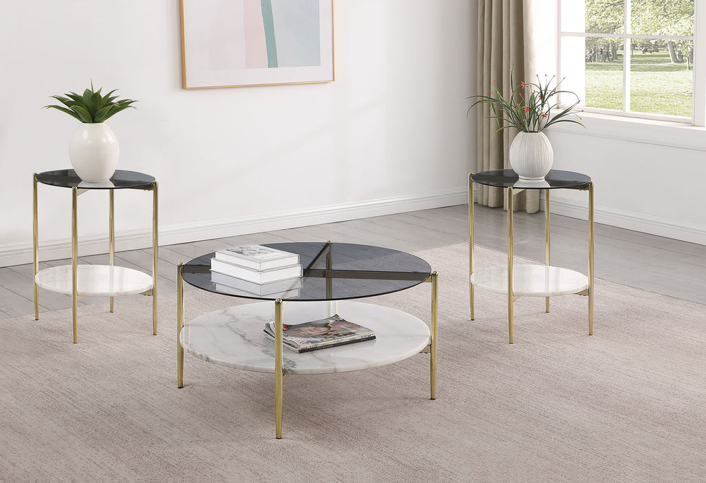 Jonelle Coffee Table Sets - Visions in Furniture (La Mirada, CA)