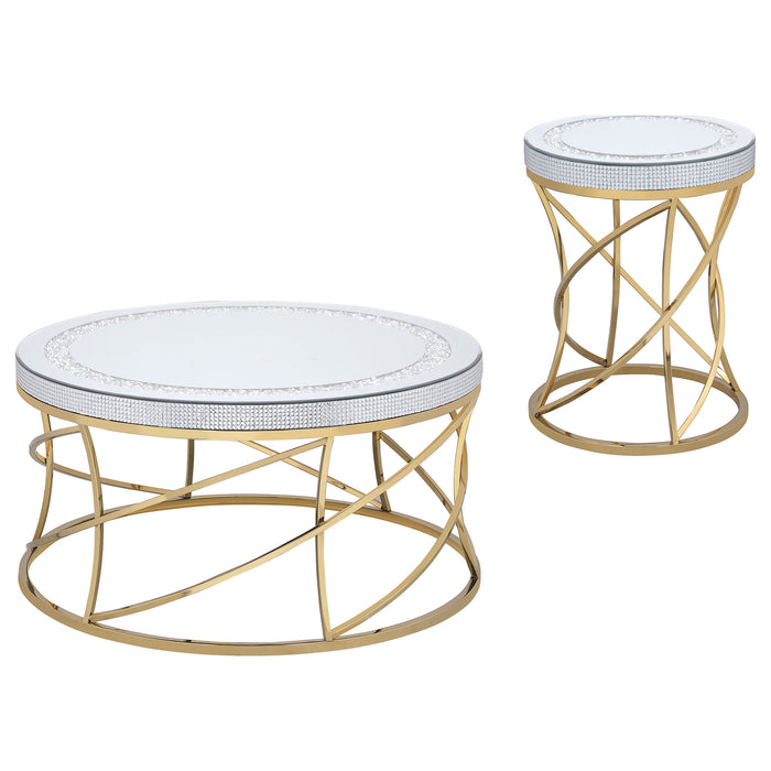 Elise Coffee Table Sets - Visions in Furniture (La Mirada, CA)