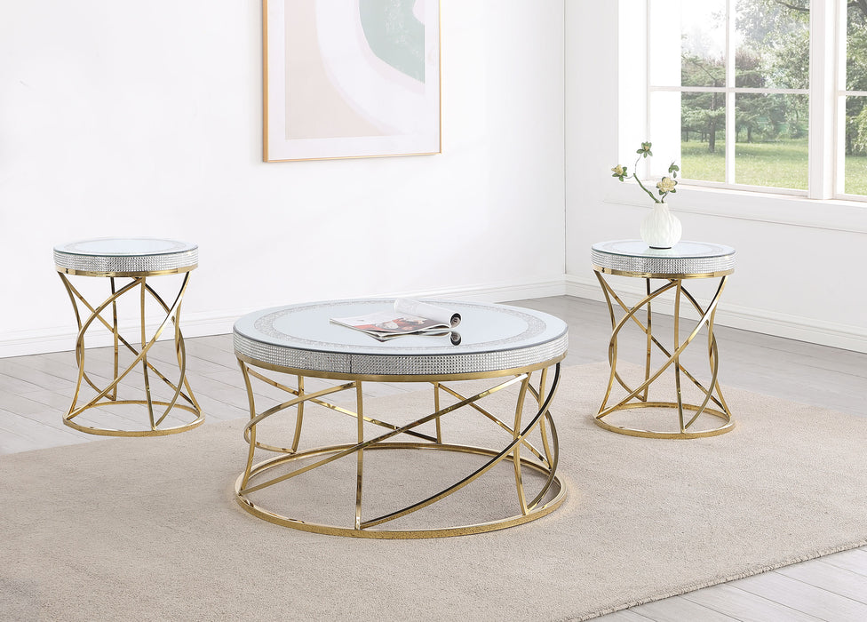 Elise Coffee Table Sets - Visions in Furniture (La Mirada, CA)