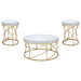 Elise Coffee Table Sets - Visions in Furniture (La Mirada, CA)
