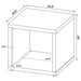 Frisco End & Side Table - Visions in Furniture (La Mirada, CA)