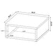 Frisco Coffee Table - Visions in Furniture (La Mirada, CA)