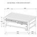 Concord Coffee Table - Visions in Furniture (La Mirada, CA)