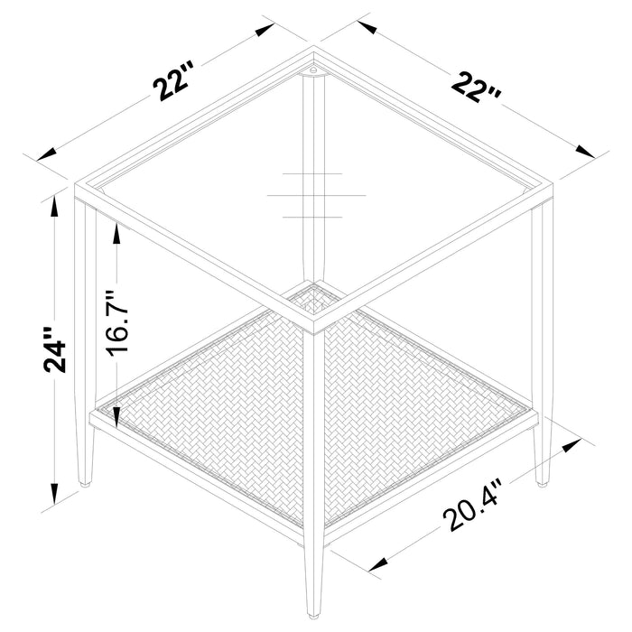 Amherst End & Side Table - Visions in Furniture (La Mirada, CA)