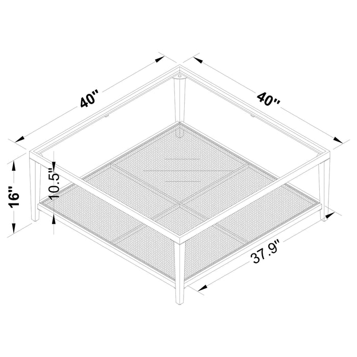 Amherst Coffee Table - Visions in Furniture (La Mirada, CA)