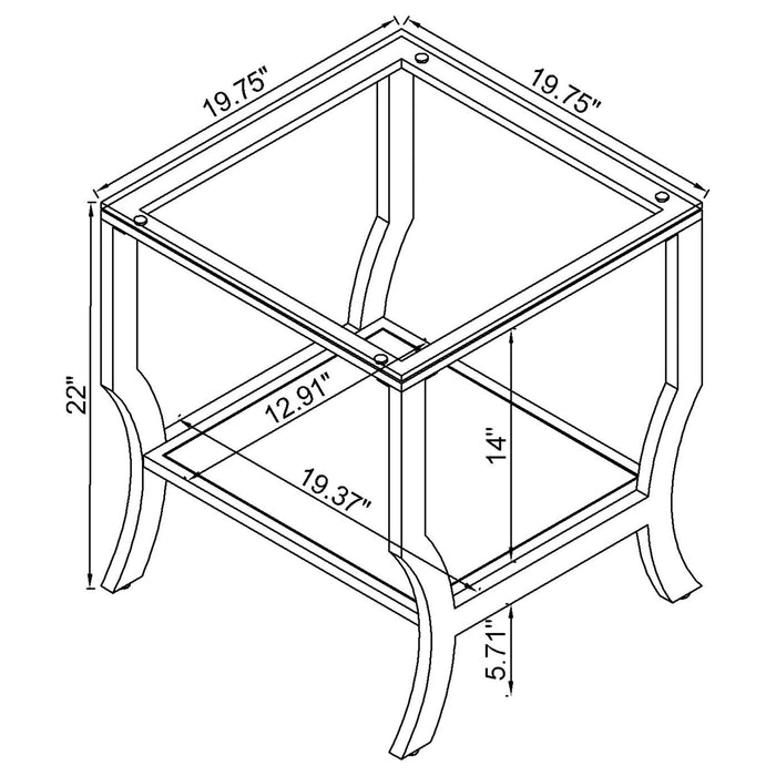 Saide Coffee Table Sets - Visions in Furniture (La Mirada, CA)