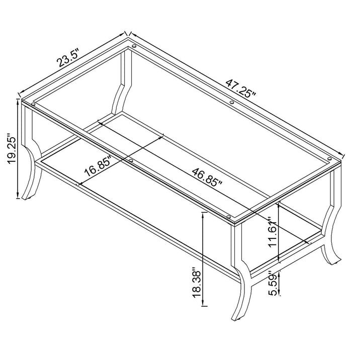 Saide Coffee Table Sets - Visions in Furniture (La Mirada, CA)