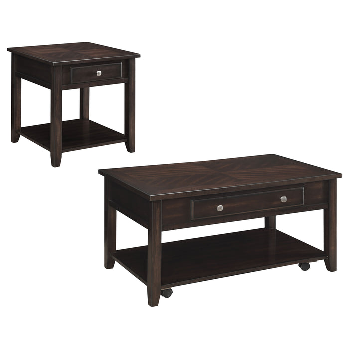 Bradford Coffee Table Sets - Visions in Furniture (La Mirada, CA)