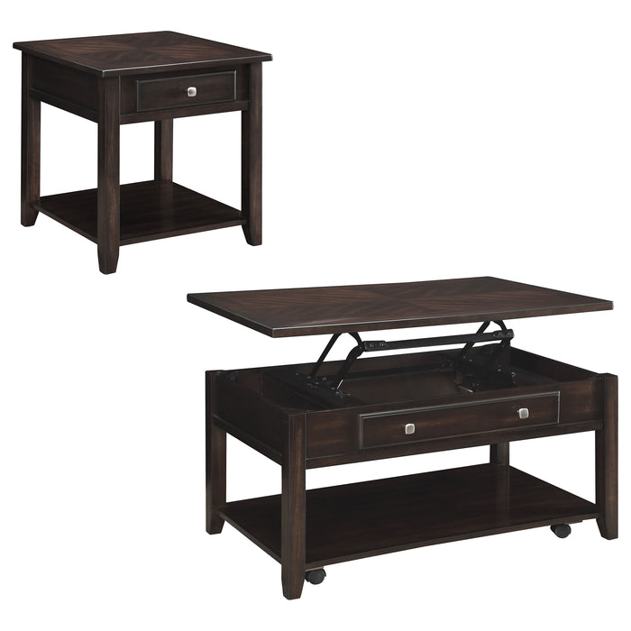 Bradford Coffee Table Sets - Visions in Furniture (La Mirada, CA)