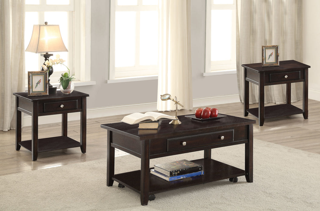 Bradford Coffee Table Sets - Visions in Furniture (La Mirada, CA)