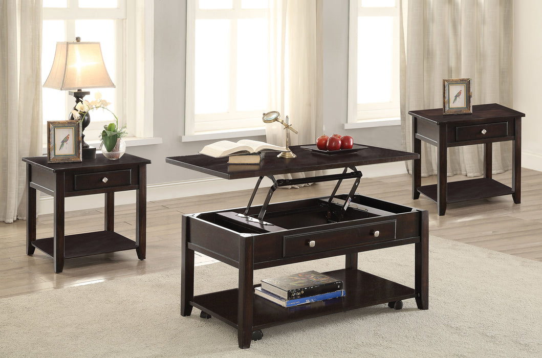 Bradford Coffee Table Sets - Visions in Furniture (La Mirada, CA)