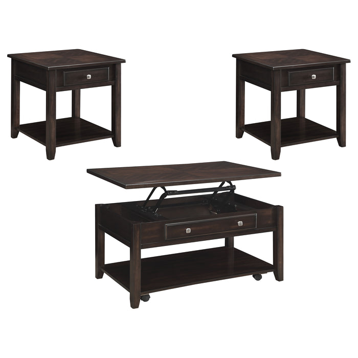 Bradford Coffee Table Sets - Visions in Furniture (La Mirada, CA)