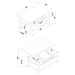 Bradford Coffee Table Sets - Visions in Furniture (La Mirada, CA)