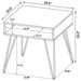 Fanning Coffee Table Sets - Visions in Furniture (La Mirada, CA)